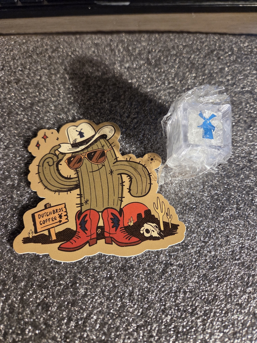Dutch Bros Color Ice Cube and Last Chance sticker 2026